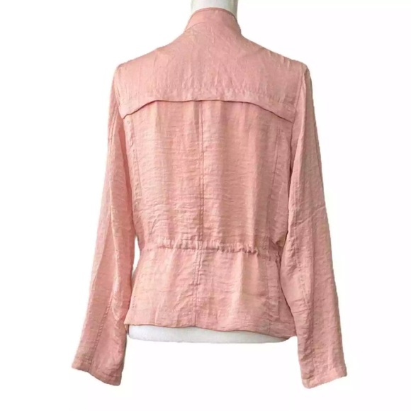 Elle Light Summer Jacket size L- Light Pink Color - Picture 2 of 2